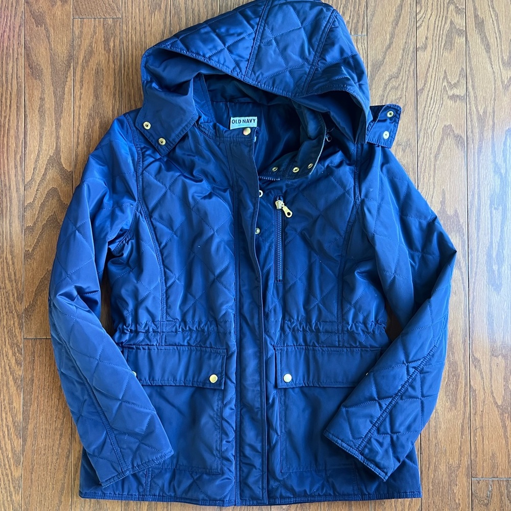 Old Navy Quilted Fall Jacket Size M